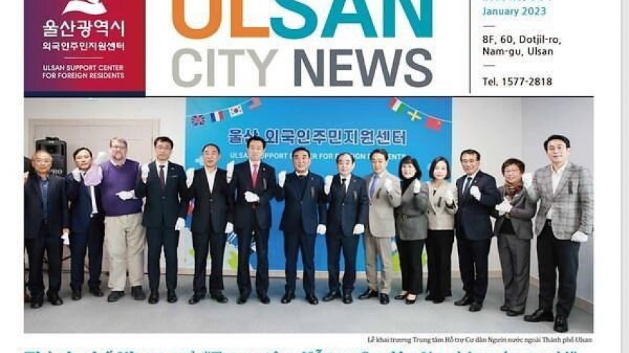 Ulsan’s multilingual e-newspaper launches Vietnamese version